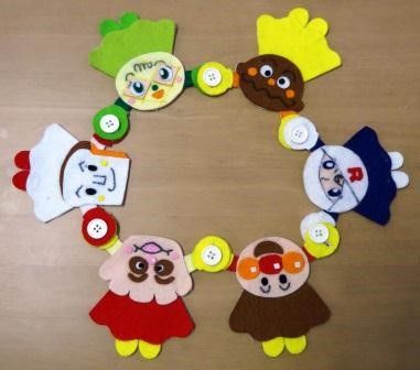 フェルトで手作りおもちゃ！ボタンで魚やアンパンマンを作ろう！ - 子供・育児にまつわる総合情報サイト−Mr.イックメン