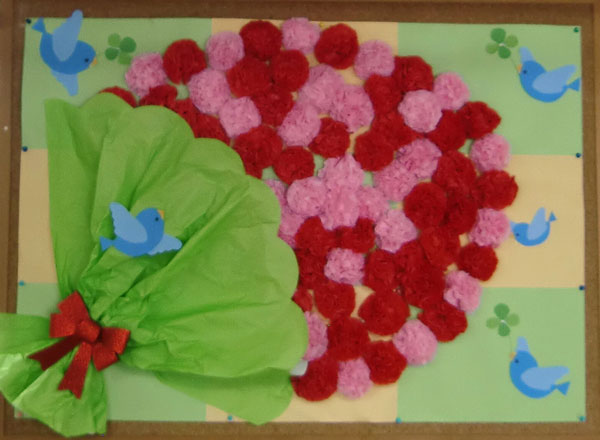 壁面飾り カーネーション 母の日 - メルカリ