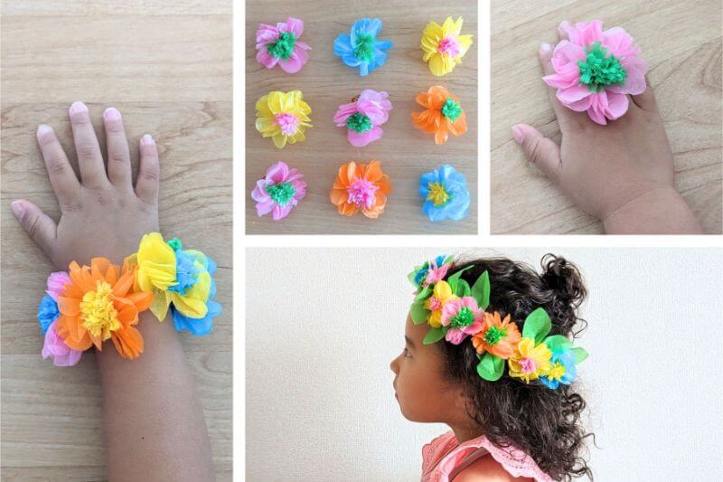 シロツメクサ 花かんむり 作り方 簡単TikTok