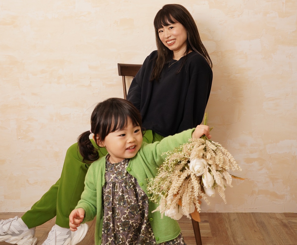 全データお持ち帰りOK。家族写真なら 仙台フォトスタジオQnNe キュンネ プロ撮影＆セルフ写真誕生日、記念日など