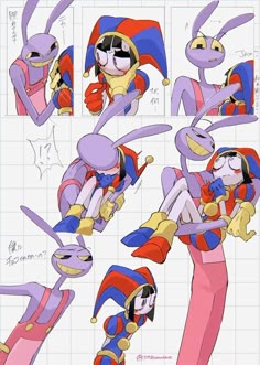 Pomni y Jax en El Asombroso Circo Digital