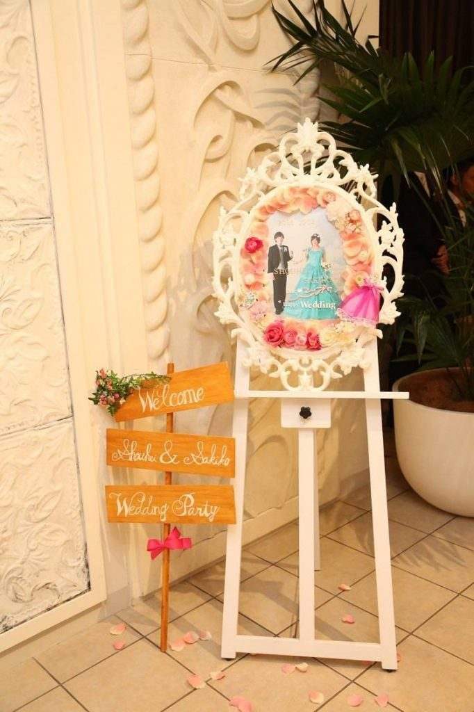 手作りとは思えない！おしゃれな結婚式ウェルカムボードの作り方８選ARCH DAYS