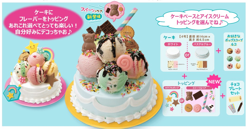 誕生日や記念日に♡夏にぴったり！サーティワンアイスクリームケーキの新作登場 - 元気ママ応援プロジェクト