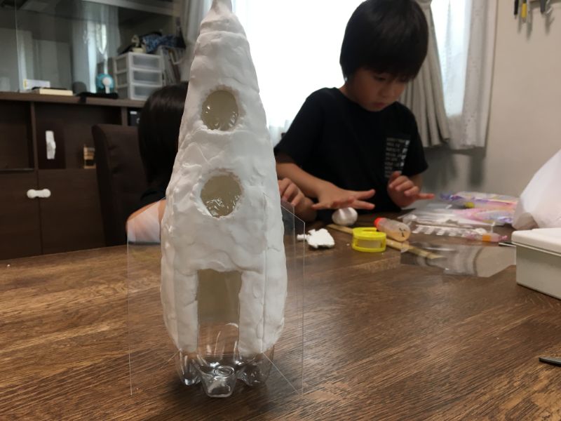 簡単ペットボトルドレス貯金箱の作り方 – こども工作レシピ