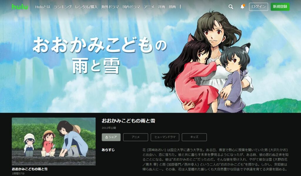 おおかみこどもの雨と雪お父さん名前なに？免許証やエンディングから考察！エンタメオフィスかるま