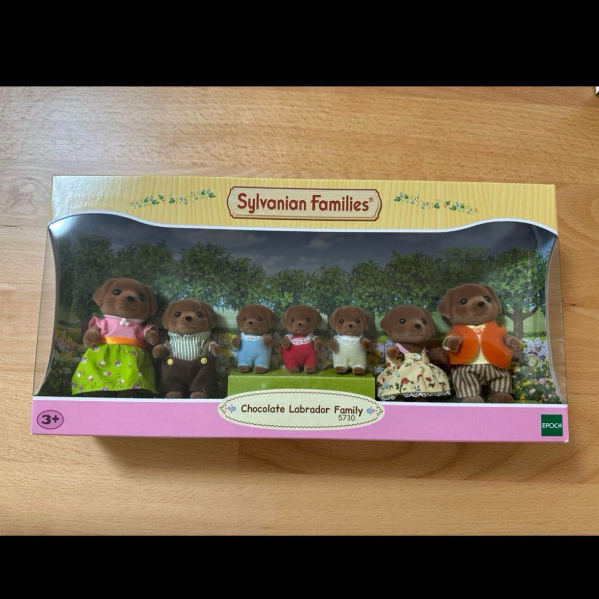 シルバニア チョコレートラブラドールファミリーセット Amazon.co.jp: シルバニアファミリー チョコレートラブラドールファミリー 海外版 :おもちゃ