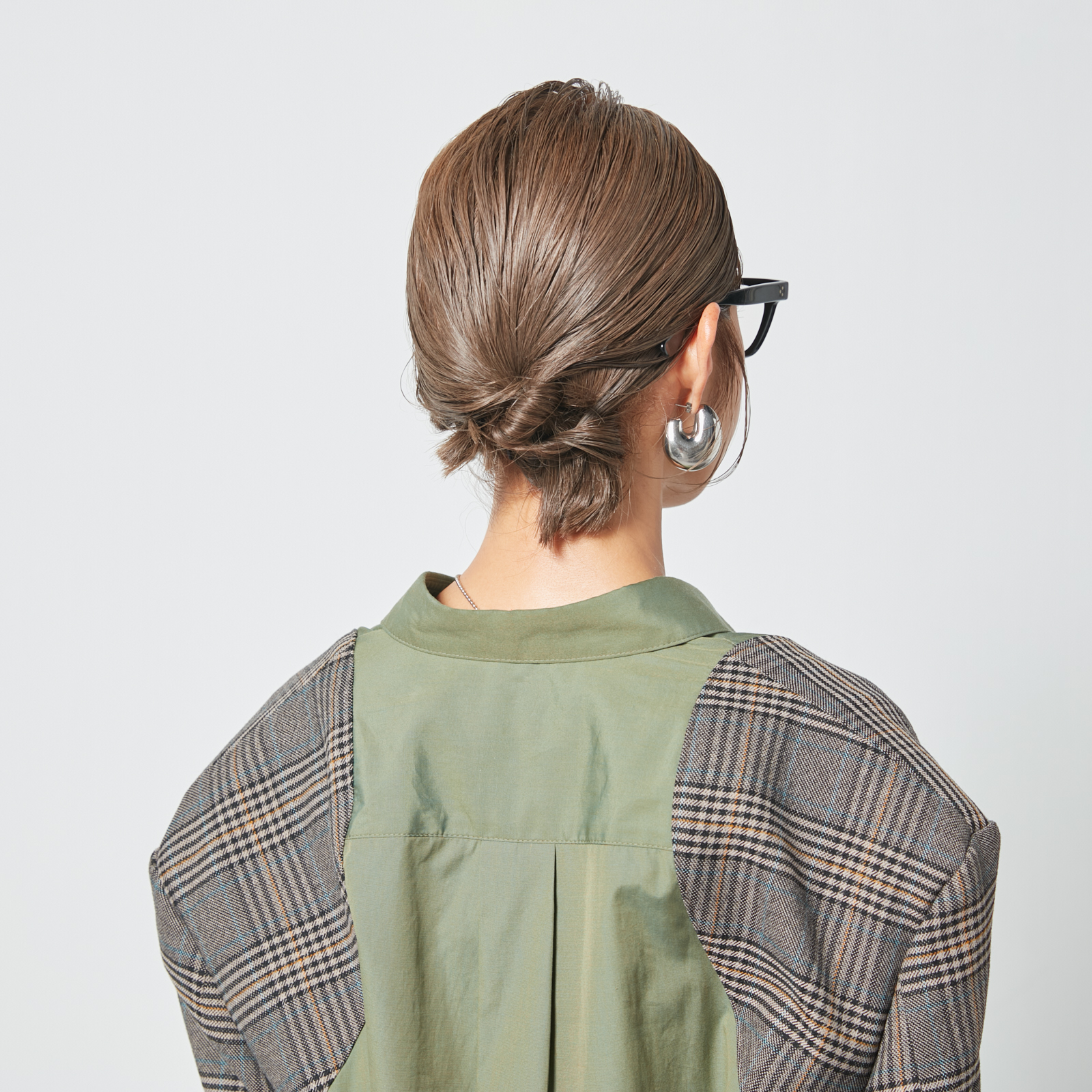 自分でできる! 着物ヘアセット77 簡単5分！ セルフヘアアレンジ ミディアムヘア 着物髪型 七五三ママにもおすすめ Kimono Hairstyleselfhairarrangement