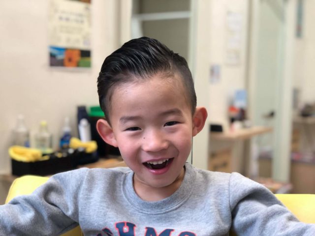 頭のいい髪の男の子 — ストック写真 © zurijeta345678120