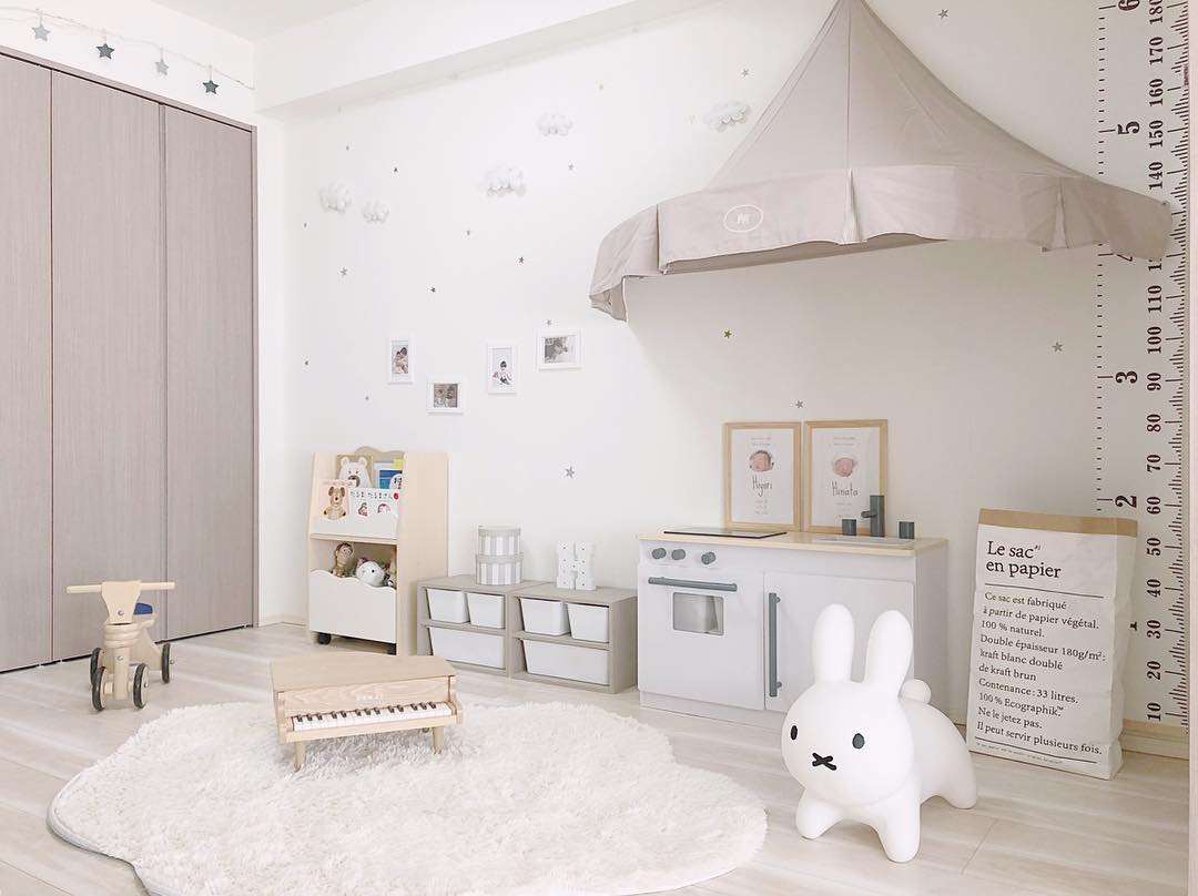 女の子向け ロマプリで作る子供部屋レイアウトかわいいキッズルーム作り♪