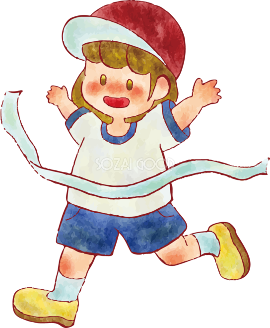 手描きの雨の日イラストセットイラスト