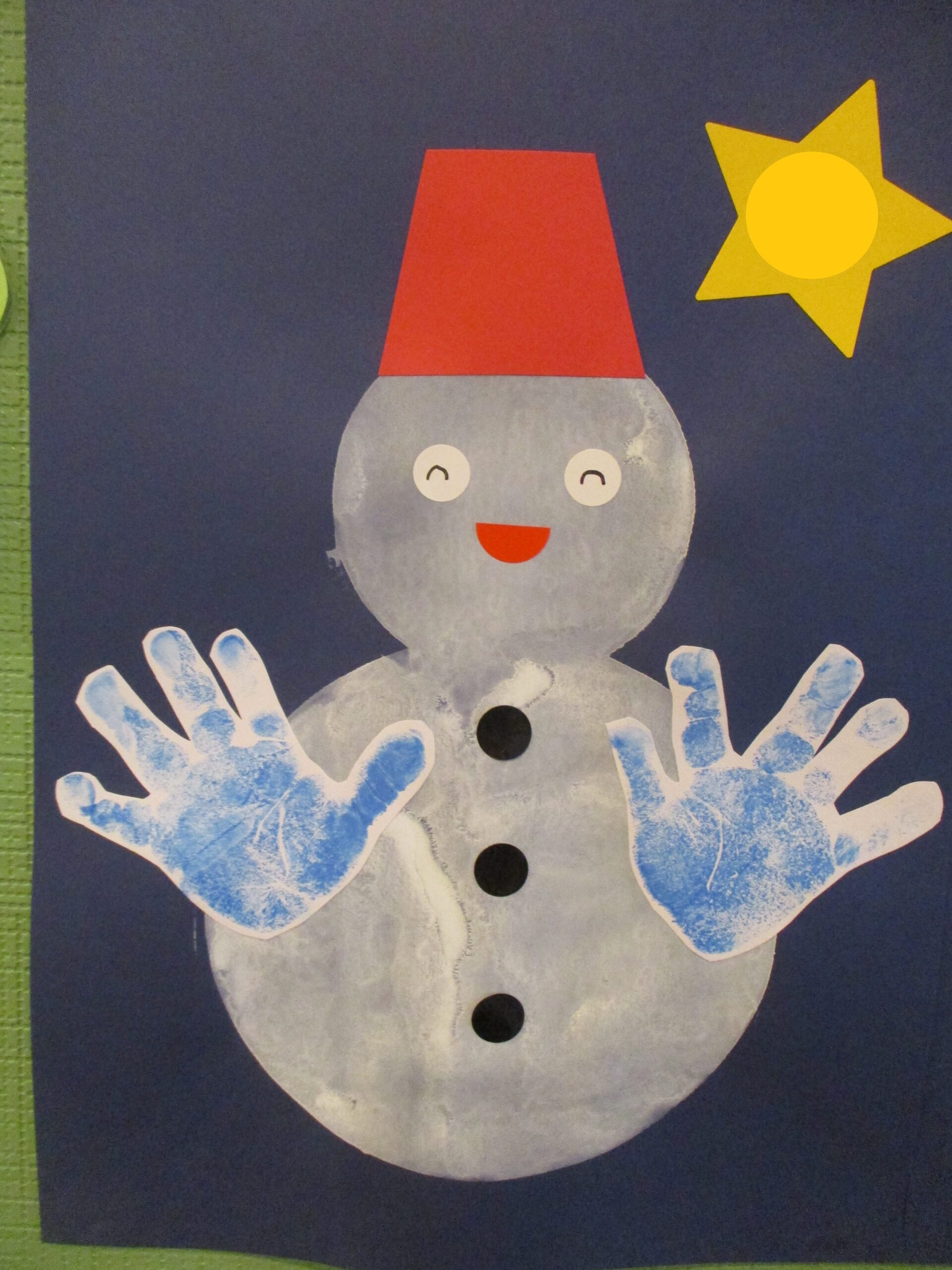 ぷっくりフォルムが可愛い！クリスマスの飾りにピッタリの雪だるまの作り方ほいくびより