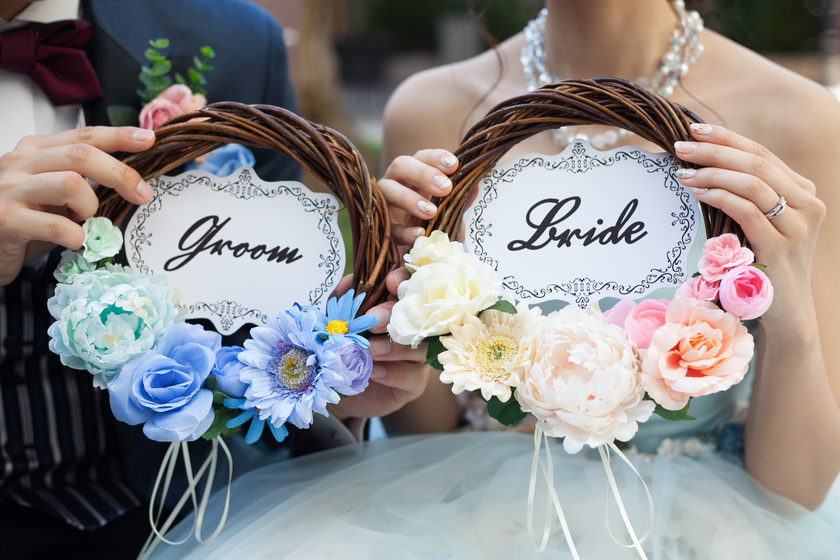 和装前撮りの必需品！扇子プロップスの作り方結婚式DIYアイディア費用節約