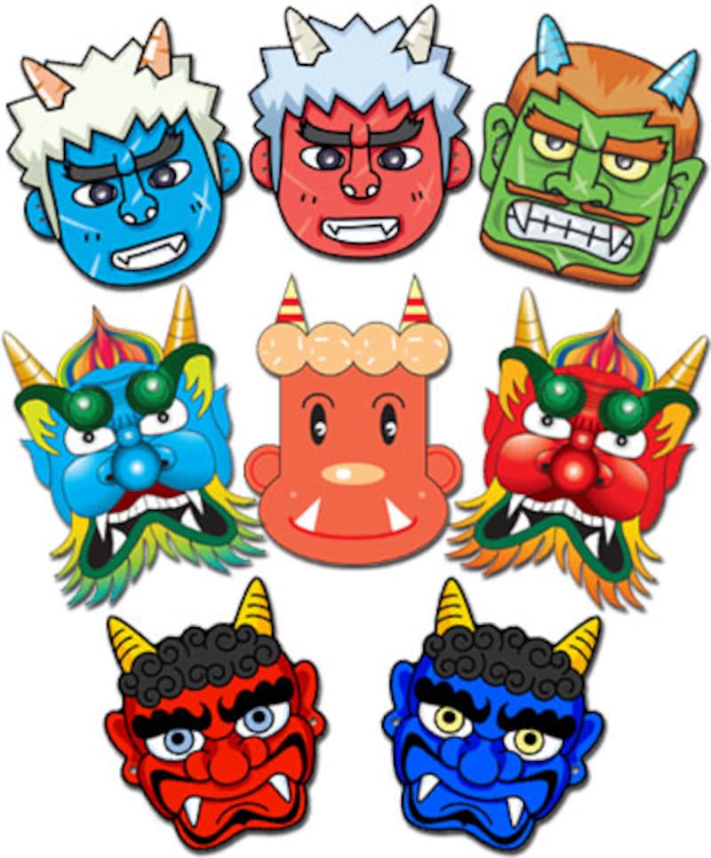 みんなの投稿 ３歳児 紙皿で作る鬼のお面保育と遊びのプラットフォーム ほいくる