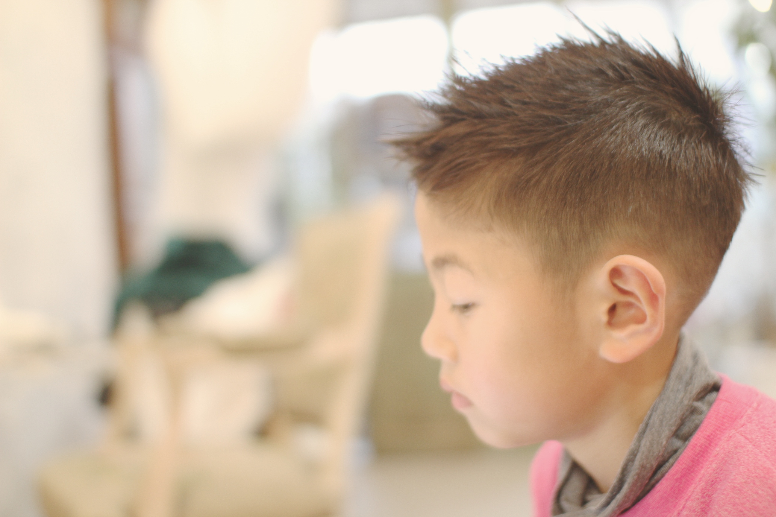 ヘアスタイル ☆ キッズ ☆ 男の子 ☆ 小学生 ☆ソフトモヒカン♪髪美館 ログハウス 美容室 ＆ Salon de Mori 理容室