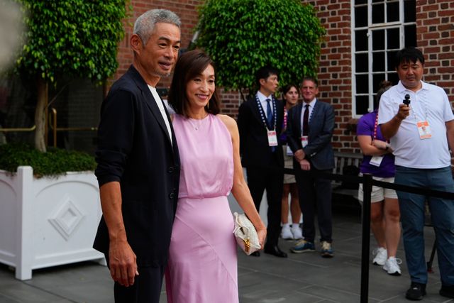 イチロー氏がサプライズ！松井秀喜氏の野球教室に初参加 被災地の子どもたちに最高のプレゼント - ＭＬＢ写真ニュース : 日刊スポーツ