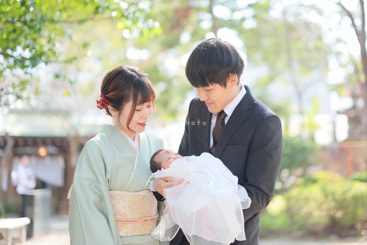 2024年秋のお宮参りキャンペーン 神戸で出張撮影するならココロスタジオご祈祷の写真ロケーションフォト