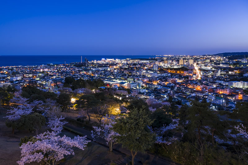 日立市かみね公園 ｜ 日本夜景遺産