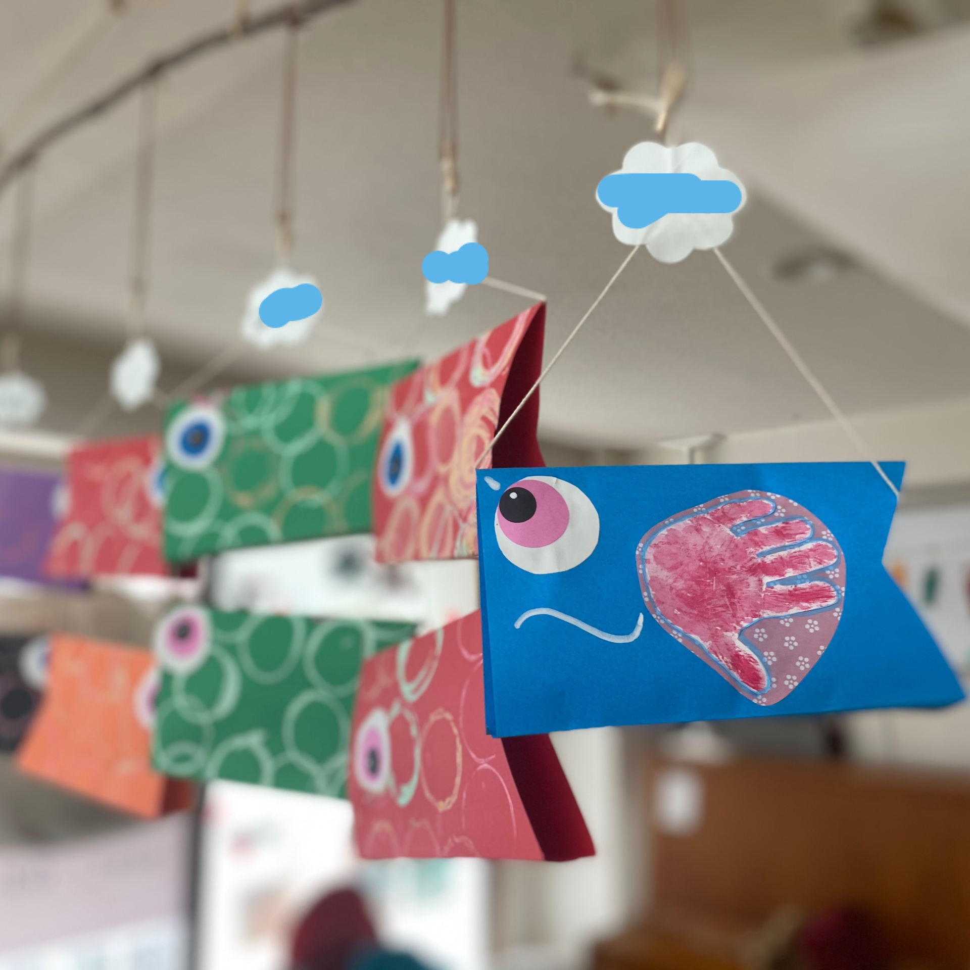 こぐま保育園 こいのぼり製作こぐま保育園