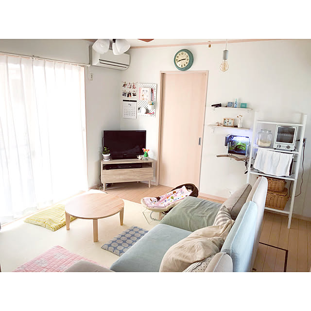 狭い家 1LDK に赤ちゃんスペースを作るためにやったことくらのら