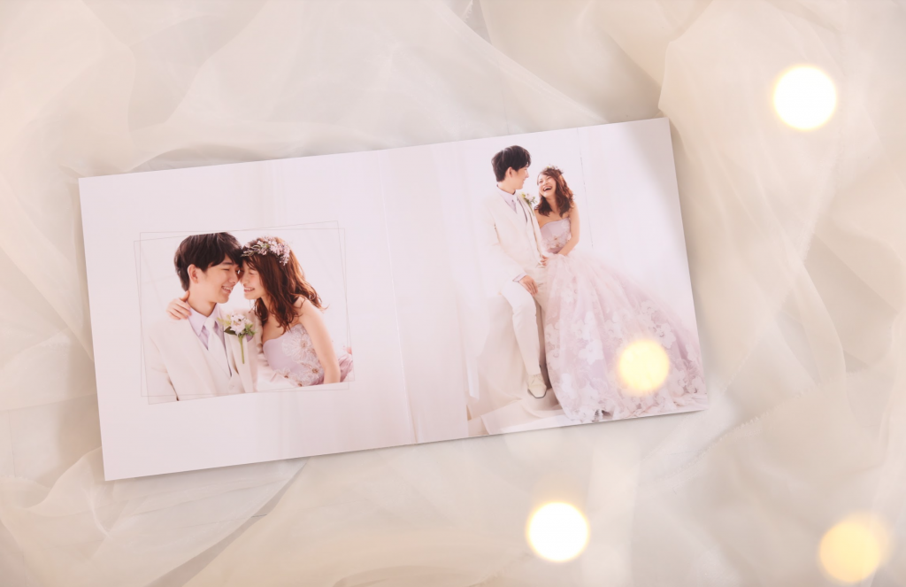 ウェディングフォトブック PREMIUM 26p 51-70cut 表紙写真ありWeddingPhotography・おしゃれ・記念日・日本製noccowedding ウェディングショップ