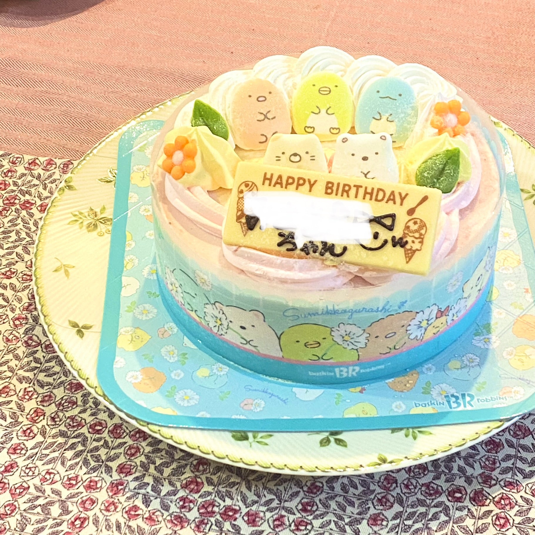 娘の誕生日ケーキにサーティーワンアイスクリームのバースデーケーキを注文。感想など。 - Cross Mode Life