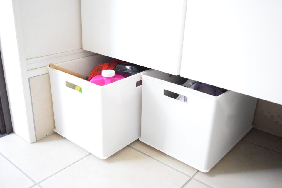 玄関における収納ボックス 子供の外遊びおもちゃの収納に！おもちゃボックスのおすすめランキングモノスポ
