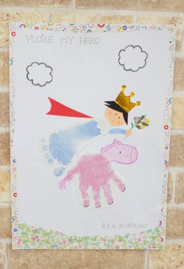 パパ感激！赤ちゃんの手形＆写真でつくる、父の日ギフトアイデア集たまひよ