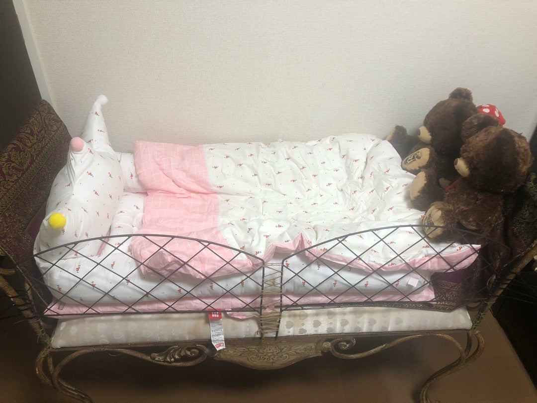 孫のベビーベッドをDIYで自作