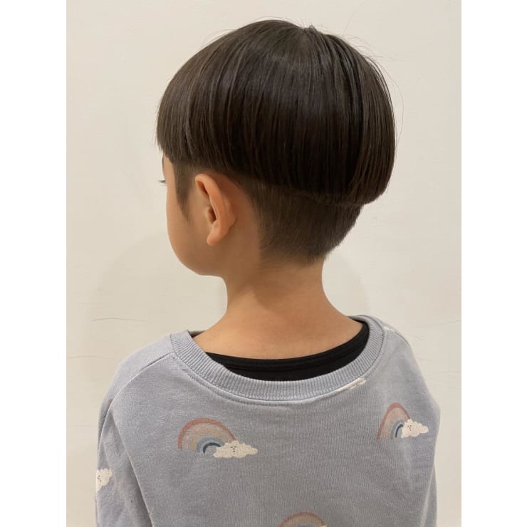 こどもの髪型 ナチュラルマッシュチョキ友こども専門美容室チョッキンズキッズサロンCHOKKIN'S