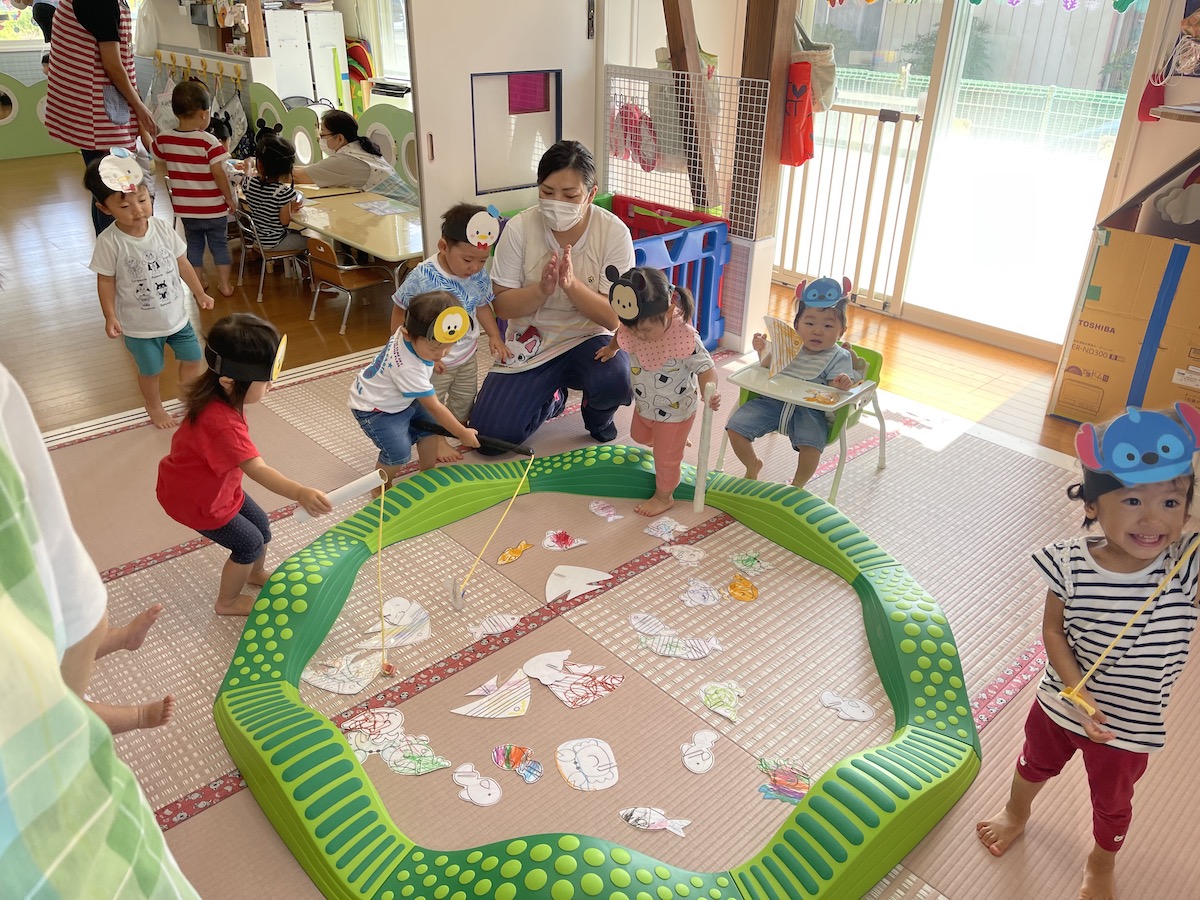 夏祭り ゲーム 保育園ひなたぼっこ保育園グループ
