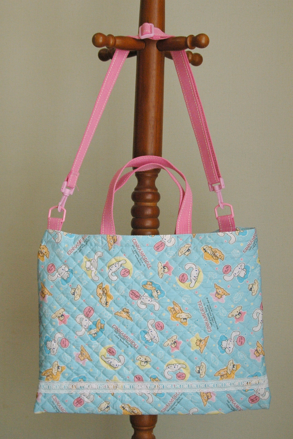 型紙あり シンプルなポシェット＆共布で作る肩紐の作り方Craftie Style