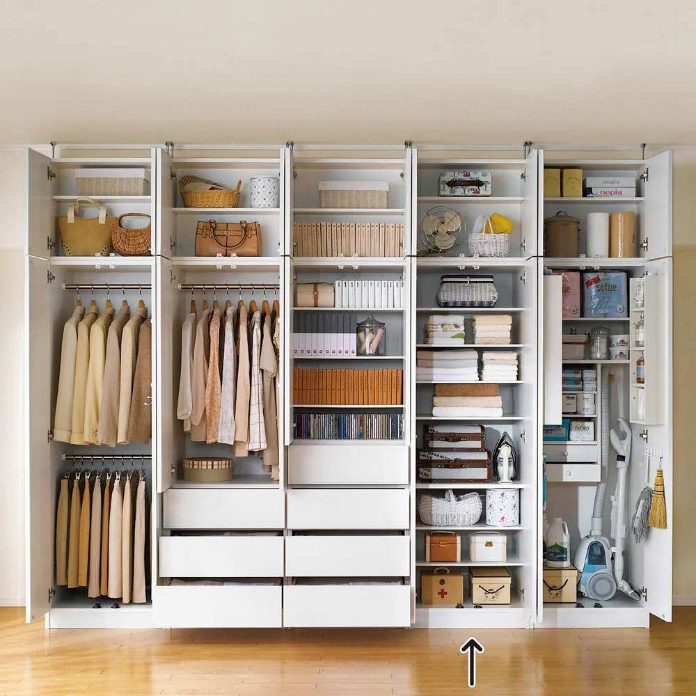 6畳クローゼットなしの収納アイデア！レイアウトや一人暮らしの収納術も紹介！特集・コラム - ディノス