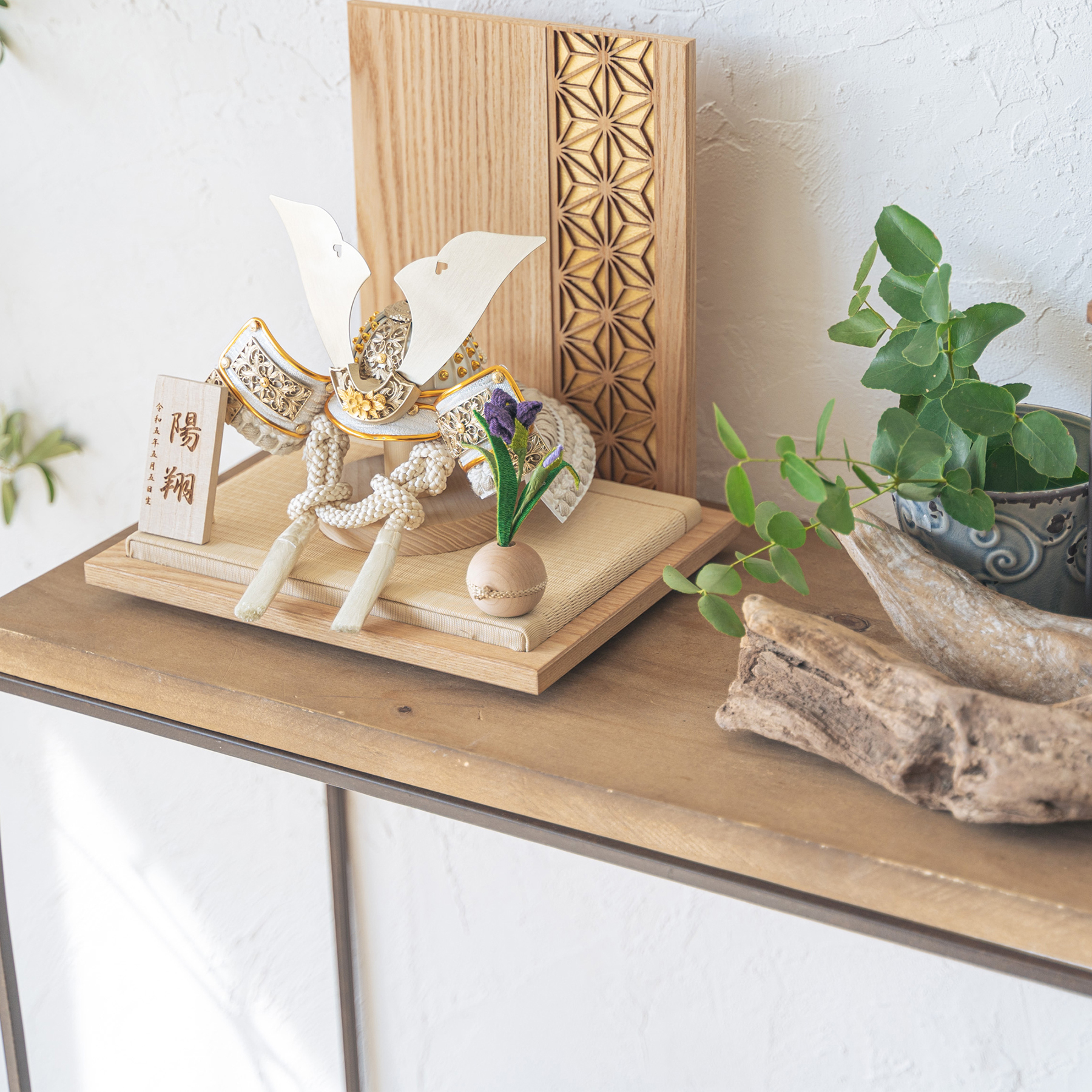 簡単✨100均だけで作れる🎏 五月人形こどもの日作り方100均端午の節句兜折り紙制作動画TikTok