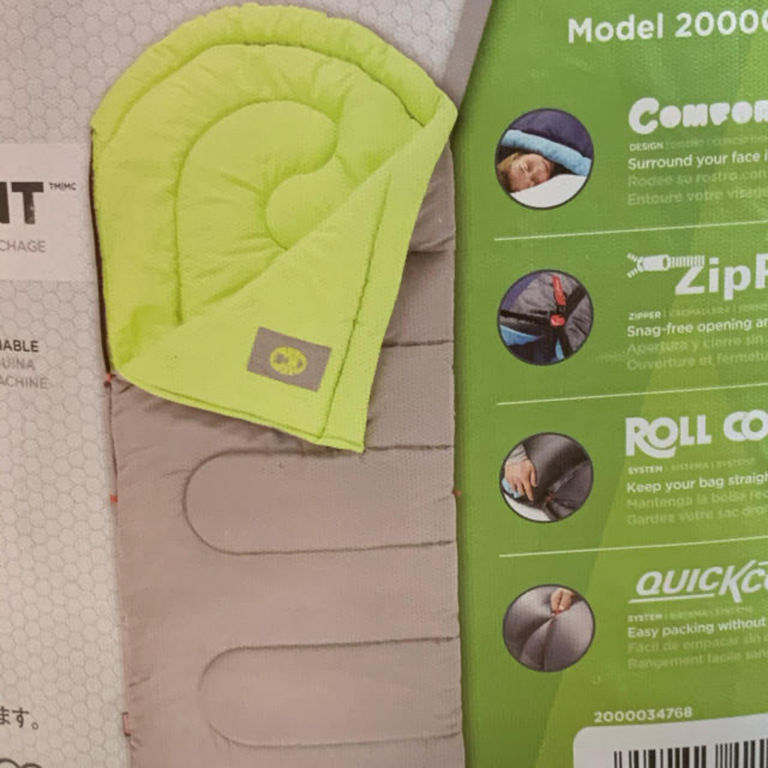 売約済 Coleman子供用寝袋2個セット コストコ