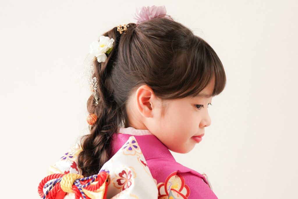 七五三・女の子の髪型 自宅で簡単ヘアアレンジ！長さ別3パターンFUNmily by fotowa