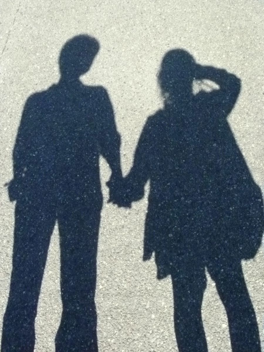 写真素材無料サイトT-Photo Share フォトシェアカップルの影