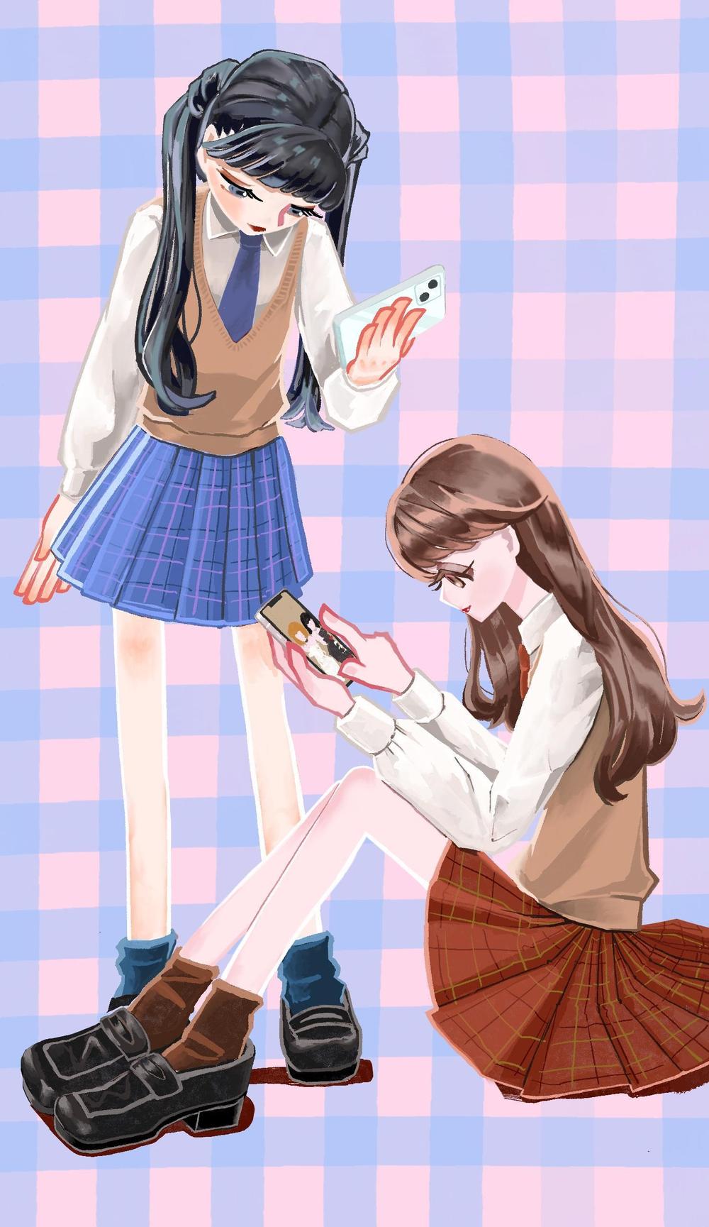 絵かわいい女性