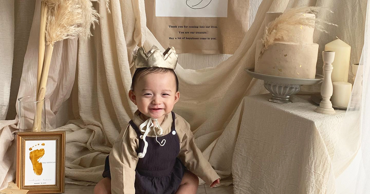 楽天市場 赤ちゃん 6ヶ月 ハーフバースデー 風船 飾り セット バルーン ハーフバースデイ バルーン デコキット 風船 誕生日 6か月 お祝いハッピーバースデー HAPPY BIRTHDAY 送料無料 おしゃれ 半年 生後半年 6ヶ月 ハンズプロ : 服部楽天市場店