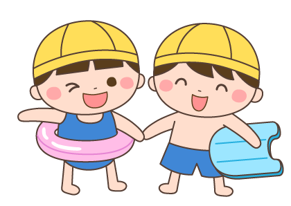 プール・水遊び編 保育園向けフリー素材集〜イラストひろば〜CoDMON コドモン