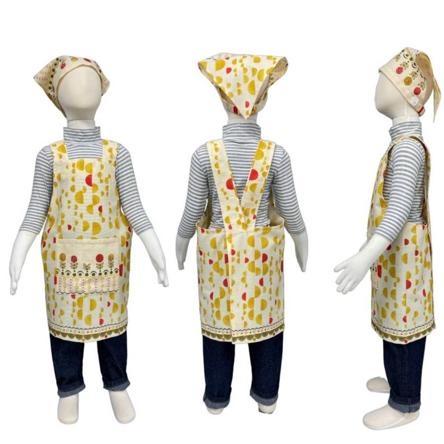簡単ハンドメイド！子供用エプロンの作り方 100cm～140cm向け