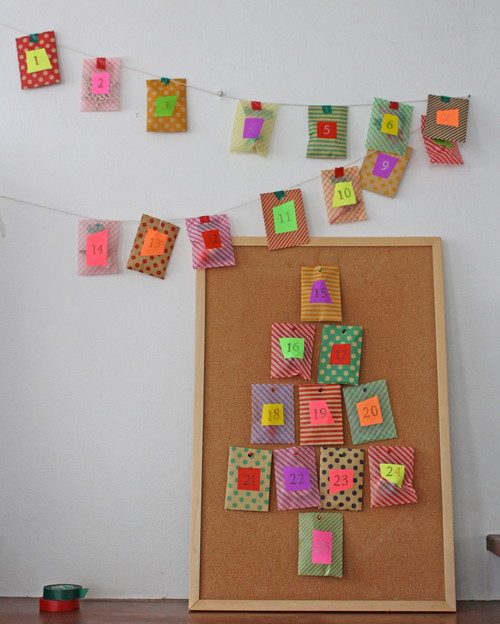 100均の材料でOK。クリスマスが待ち遠しい手作りアドベントカレンダー。 工作横浜・湘南で子供と遊ぶ - あそびい横浜・湘南