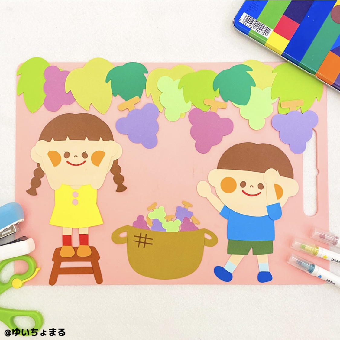 あま～いぶどうが実ったよ世界文化ワンダ