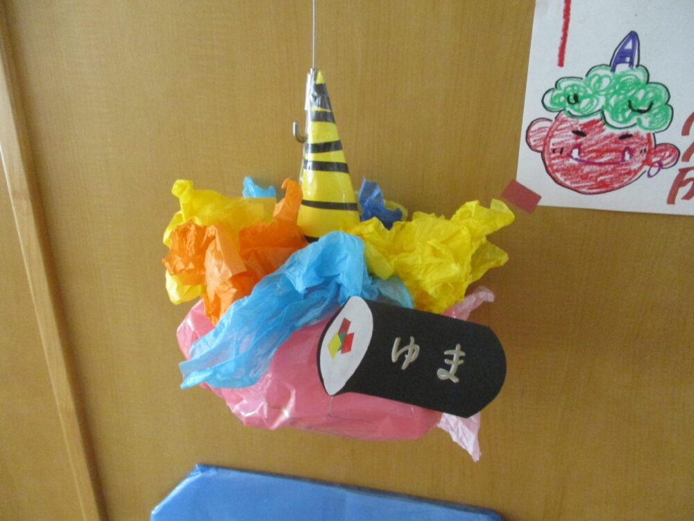 節分制作 鬼のお面 帽子 保育TikTok