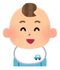 フリー素材 手足をバタバタさせる男の子の赤ちゃんのイラスト FREE ILLUSTRATIONS かわいい無料イラスト素材なら「ポンコツイラスト クラブ」