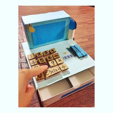 牛乳パックのレジスターの作り方 図解付き 簡単に解説！三児ママの楽しい子育てDIY