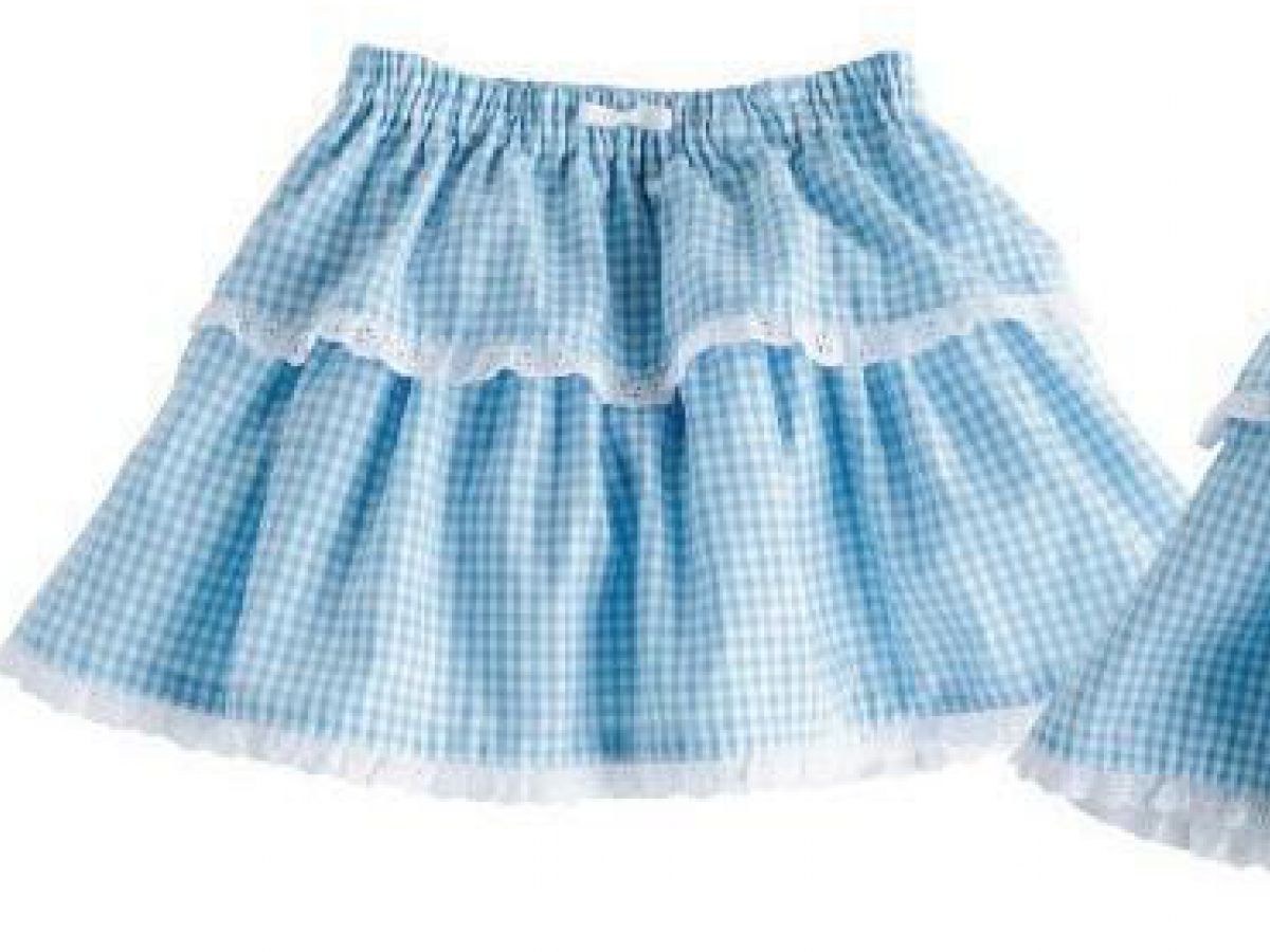 またまたtwo-bottleさんの簡単２段フリルスカート - ☆Ｈandmade room☆