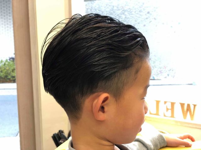 キッズカット 美容師が教えるナチュラルツーブロックHairstyle for Kidshair works &SOL