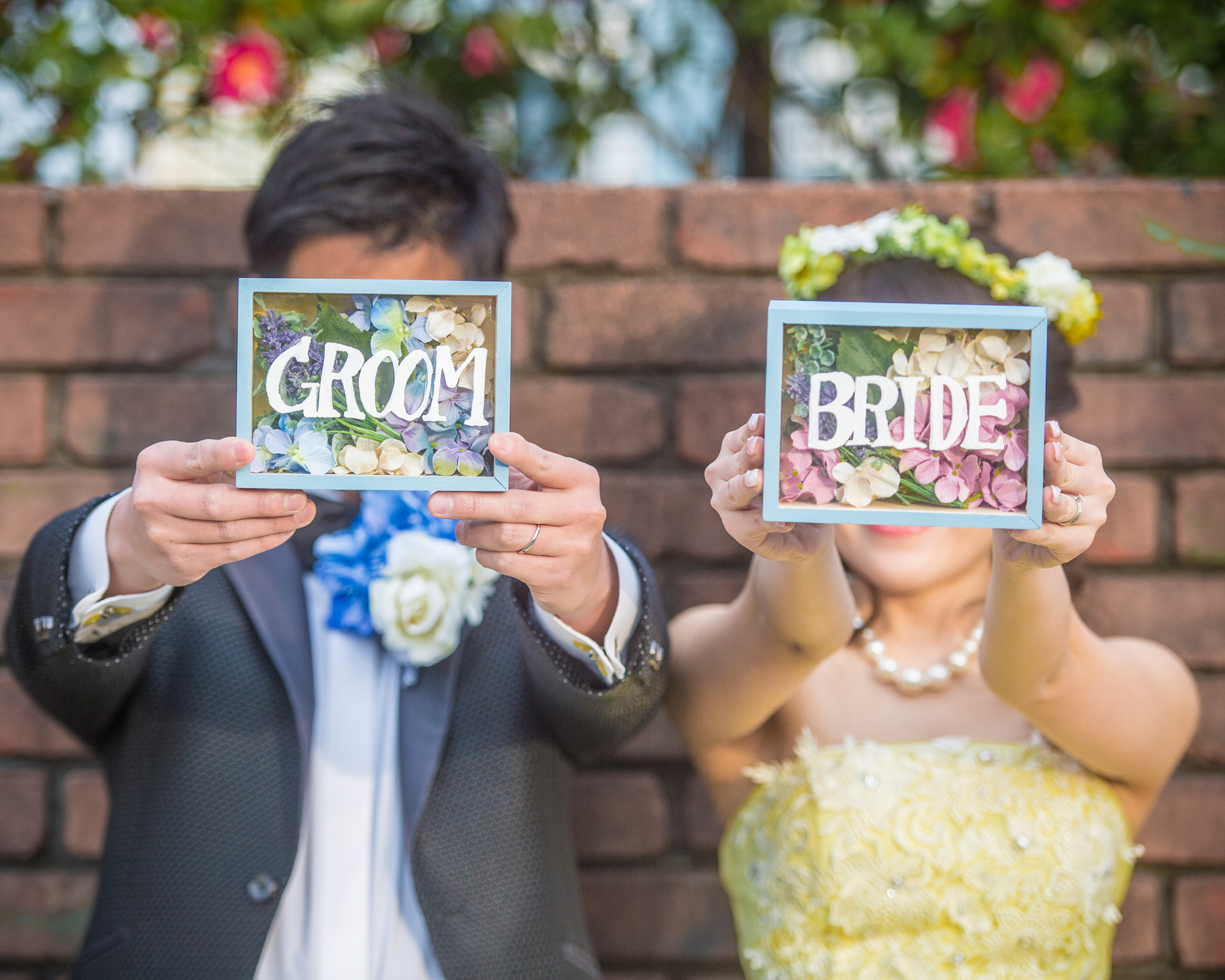 前撮りアイテム手作り - 結婚式準備レポ みんなのウェディング