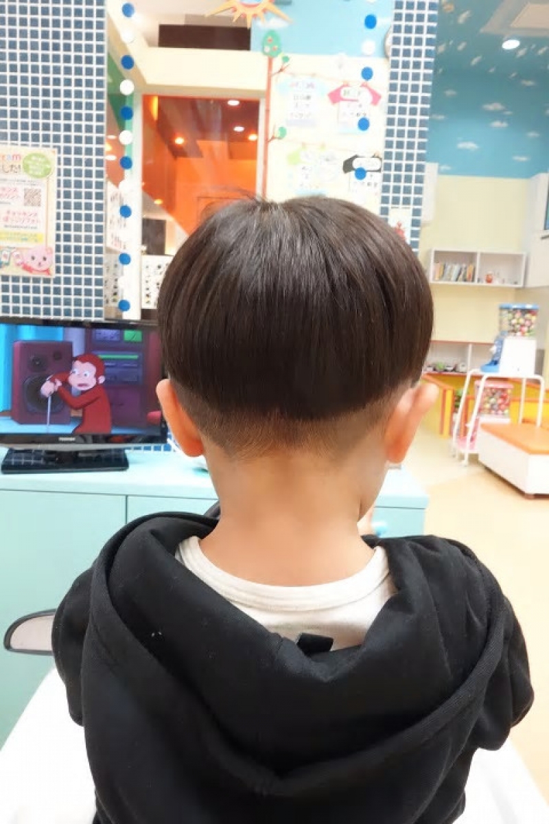 マッシュルームカットスタイルギャラリーこども専門美容室チョッキンズキッズサロンCHOKKIN'S