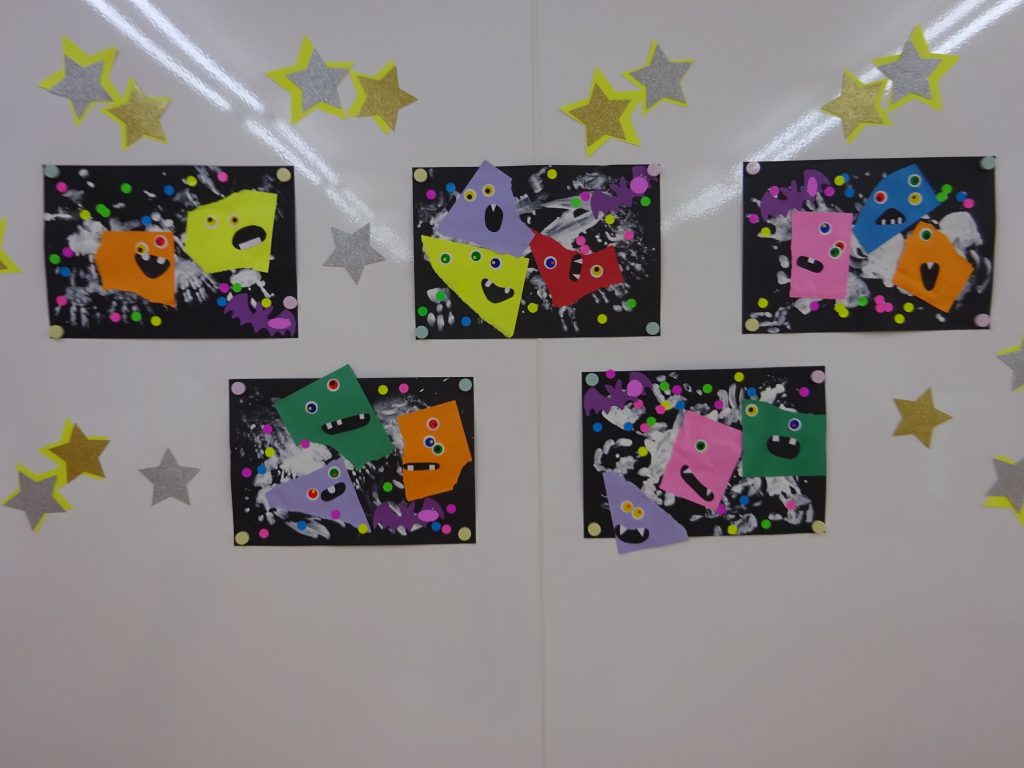 夏の壁面製作 - きらきら保育園